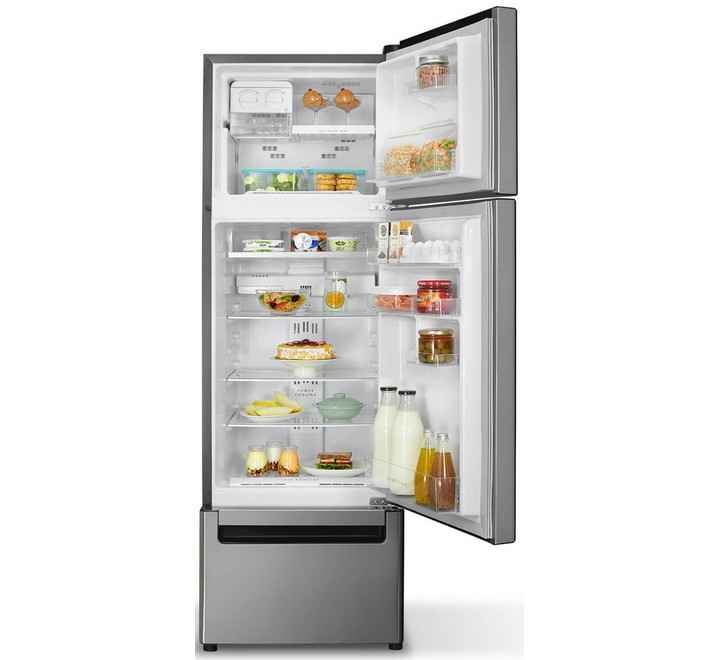 Protton 240L Frost Free Triple Door Refrigerator (Large Storage Of 32 L Alpha Steel (20807-263D)